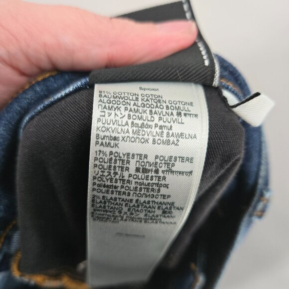 Seven 7 For all Mankind Blue The Straight Malibu Jeans Waist 40 - Picture 14 of 16